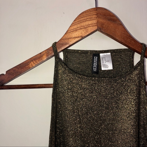 Shimmering Gold H&M Tank - Picture 2 of 3